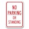 Signmission No Parking Or Standing Sign 12inx18in Heavy Gauge Aluminum Signs, A-1218 Emergency - No Pk Standing A-1218 Emergency - No Pk Standing - alternate 1